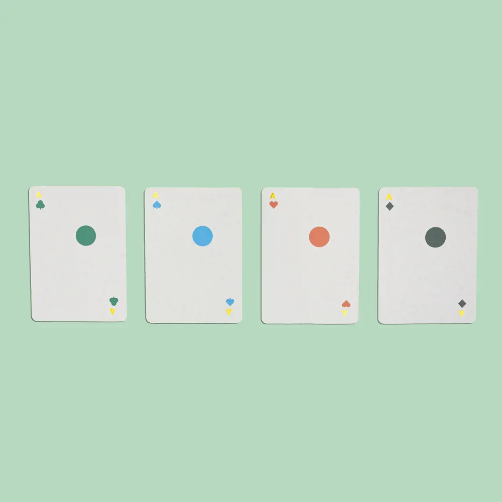 Suck UK Mello Solo Playing Cards for Solitaire & Patience
